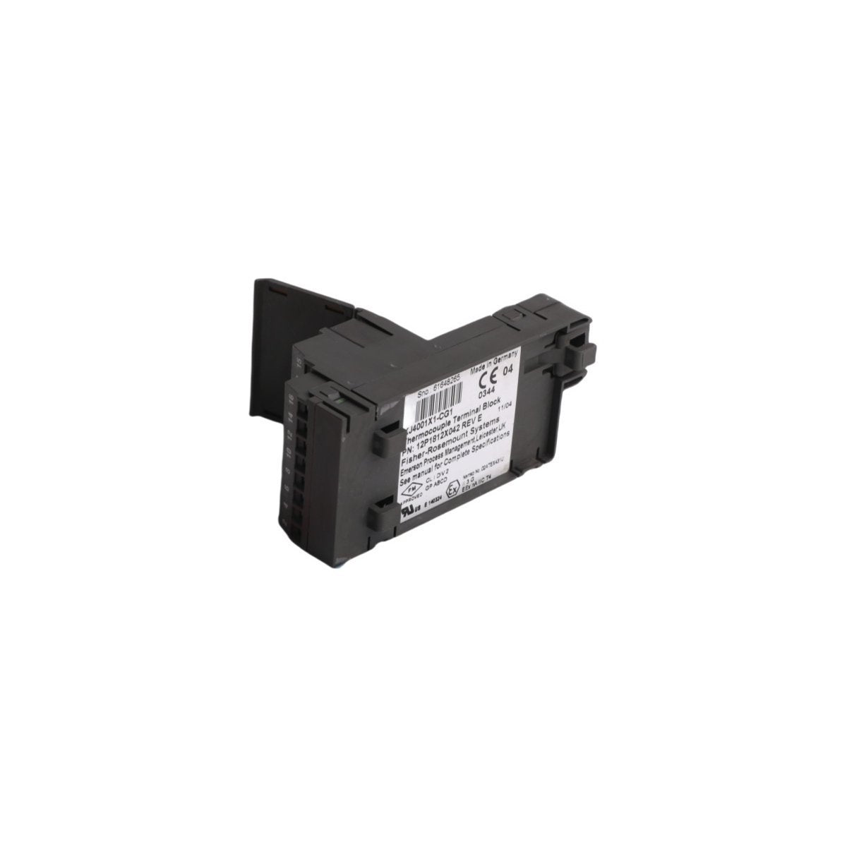 12P1812X042 Emerson KJ4001X1-CG1 DeltaV I/O Terminal Block