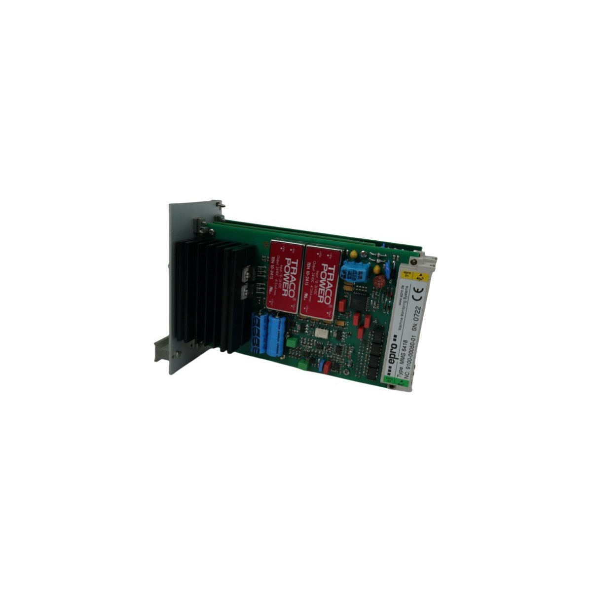 MMS6418 Communication Interface Card - Emerson Machine Monitoring Systems