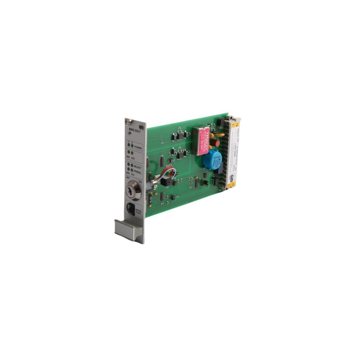 MMS6831 Emerson EPRO Interface Card Communication Gateway Module