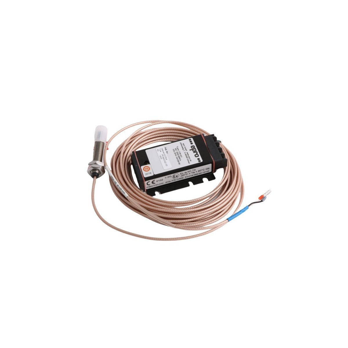 PR6423/002-131 CON031 Emerson EPRO 8mm Eddy Current Displacement Sensor