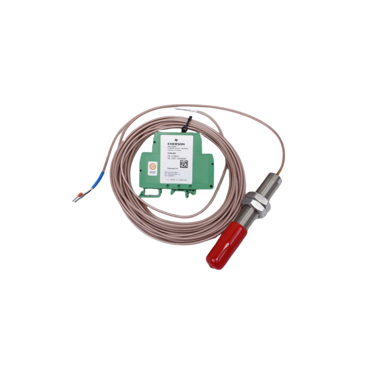 Emerson EPRO PR6424/002-031 CON041 Eddy Current Displacement Sensor