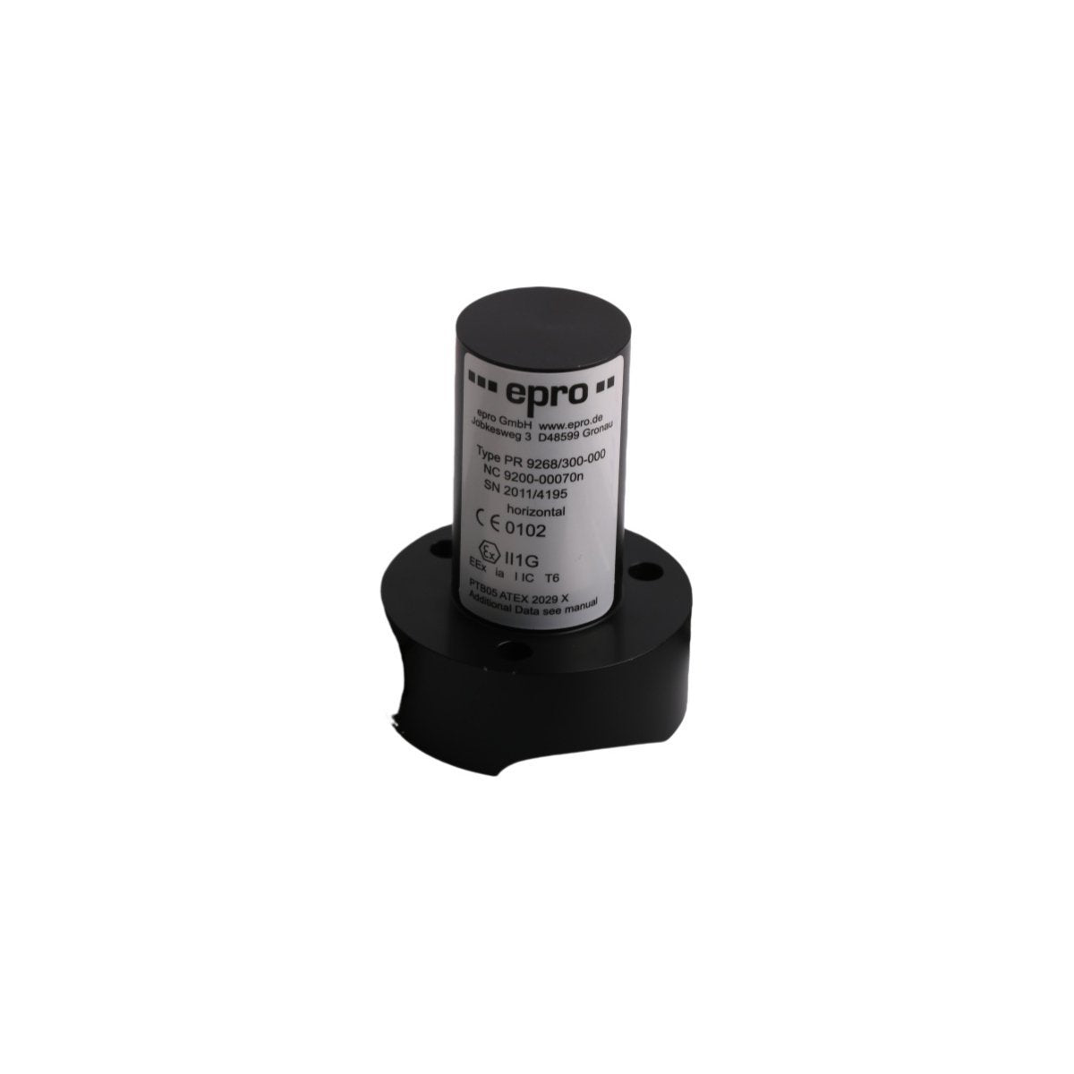 PR9268/300-000 Emerson EPRO Electrodynamic Velocity Vibration Sensor