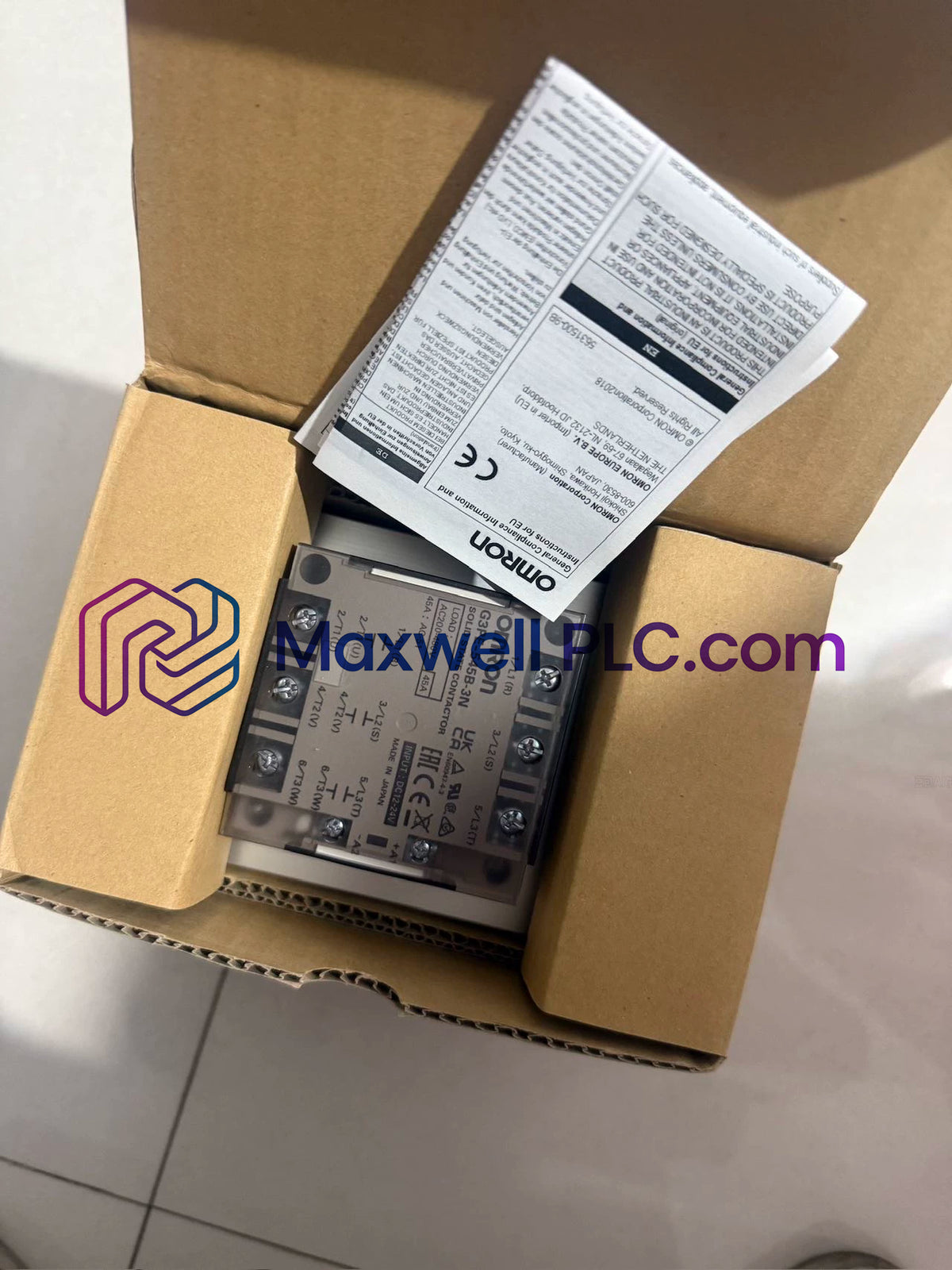 G3PE-545B-3N Omron Solid State Contactor G3PE Series