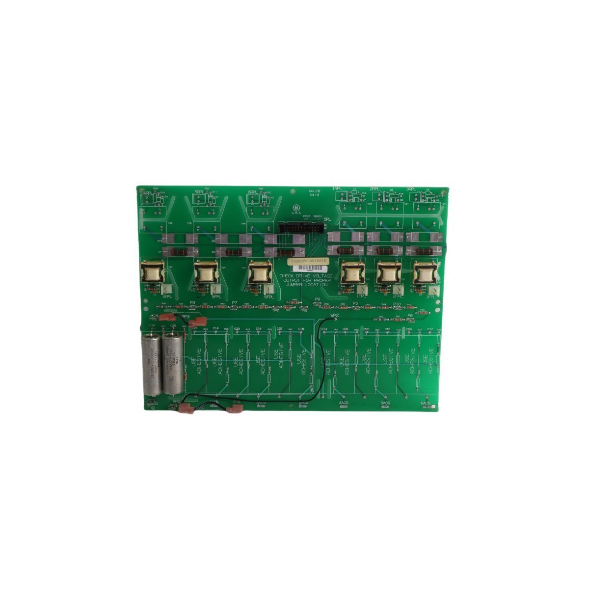 DS200PCCAG10A General Electric DS200PCCAG10ACB Tarjeta de Conexión de Energía Mark V