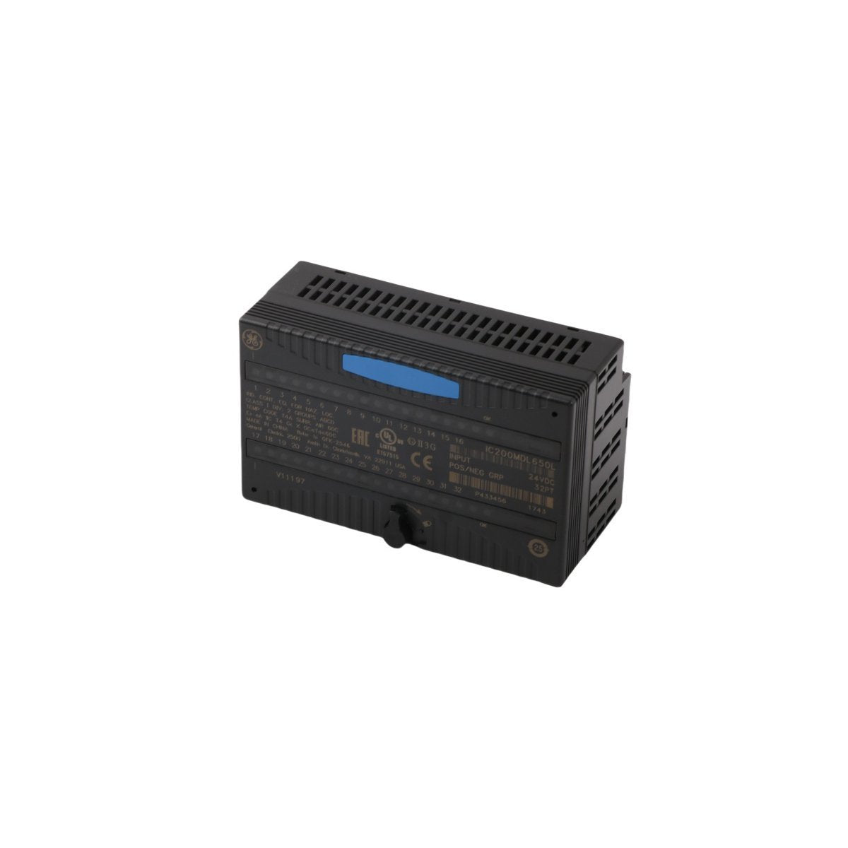IC200MDL650 VersaMax 32-Point 24VDC Discrete Input Module | GE Fanuc