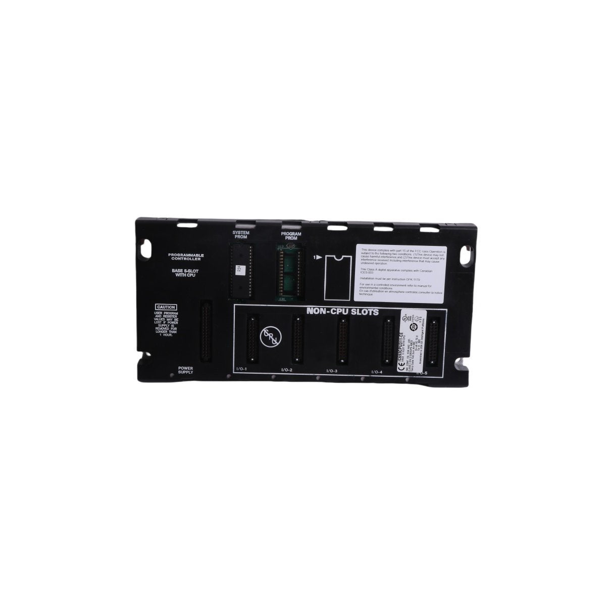 IC693CPU311 اللوحة الأساسية لوحدة المعالجة المركزية (CPU) من الفئة 90-30 (5 فتحات) | GE Fanuc