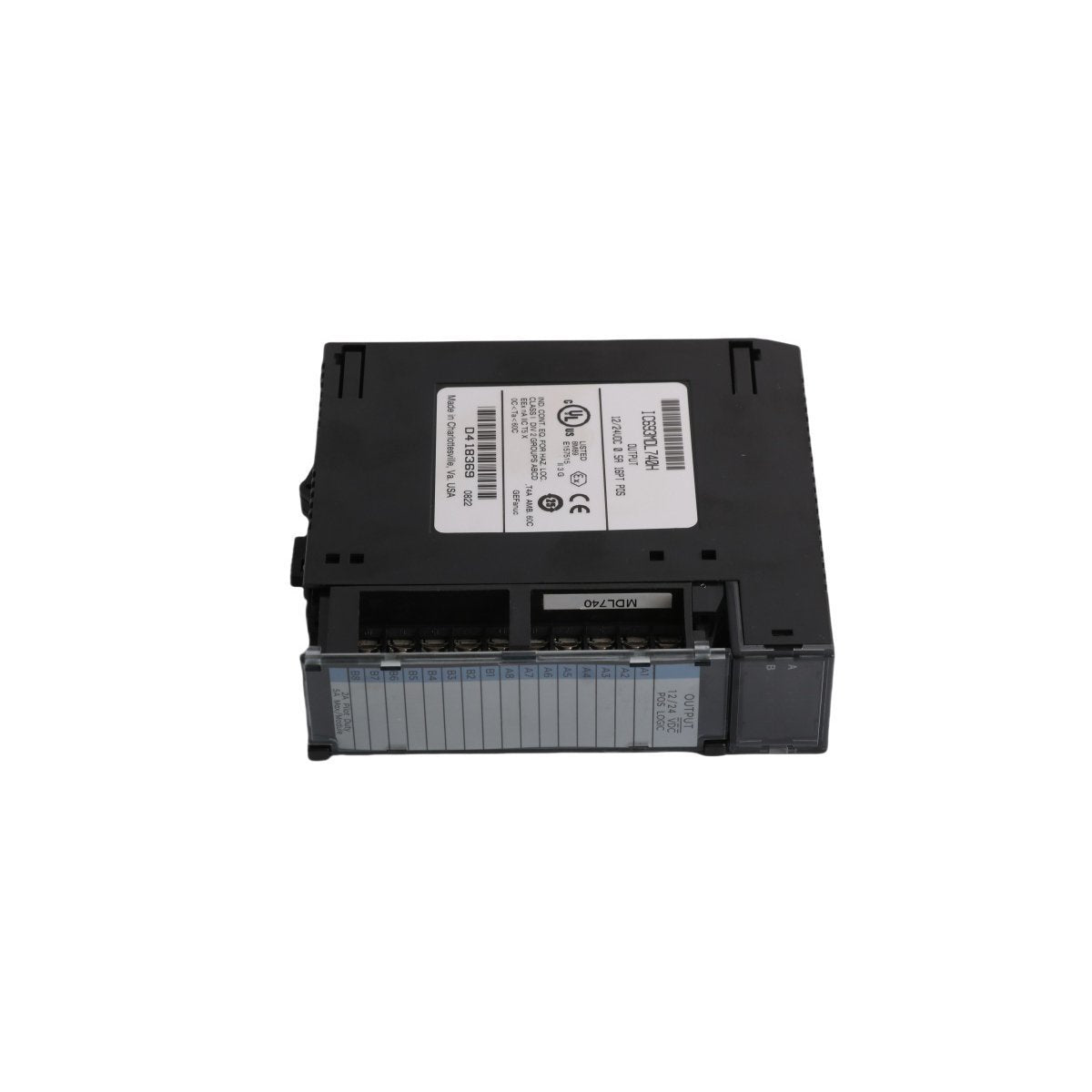 IC693MDL740 16-Point 12/24VDC Sourcing Output Module | GE Fanuc PLC