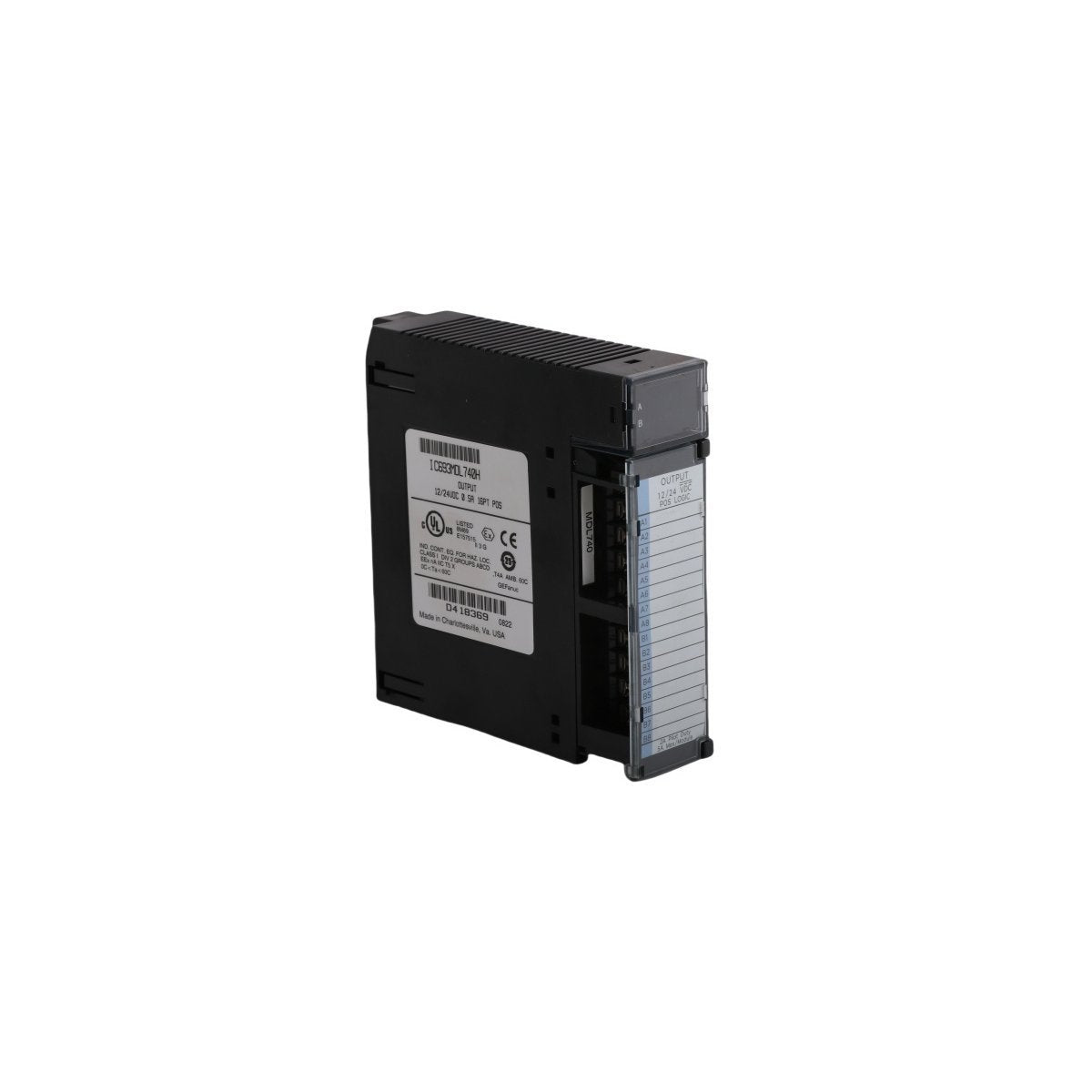 IC693MDL740 16-Point 12/24VDC Sourcing Output Module | GE Fanuc PLC
