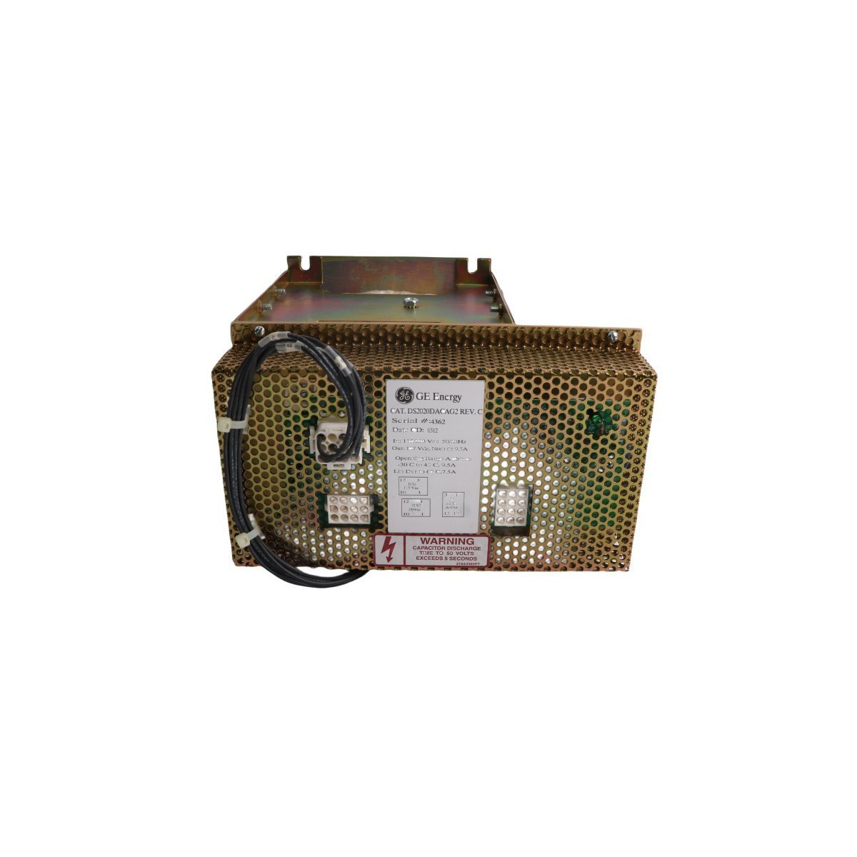 Módulo convertidor de corriente alterna/directa DS2020DACAG2 General Electric Serie EX2100