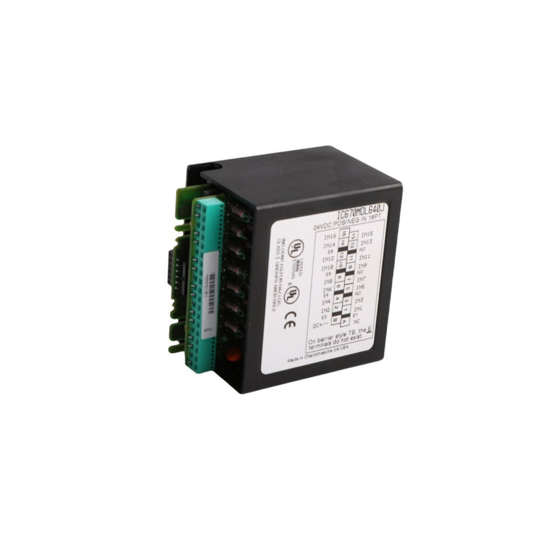IC670MDL640 24VDC 16-Channel Discrete Input Module | GE Fanuc