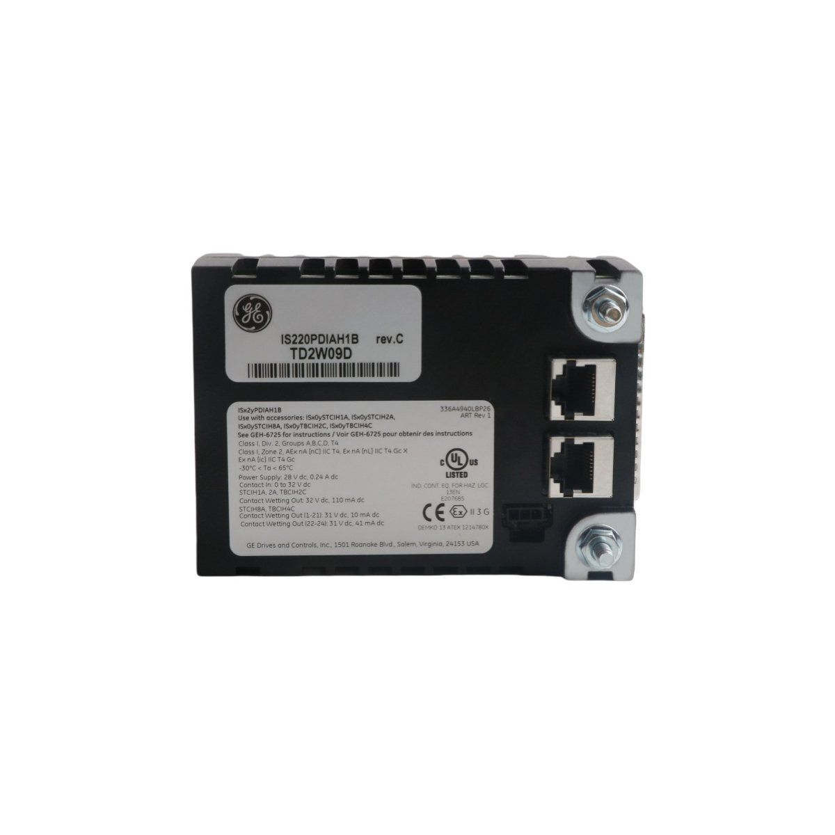 IS220PDIAH1B General Electric Mark VIe Discrete Input I/O Pack