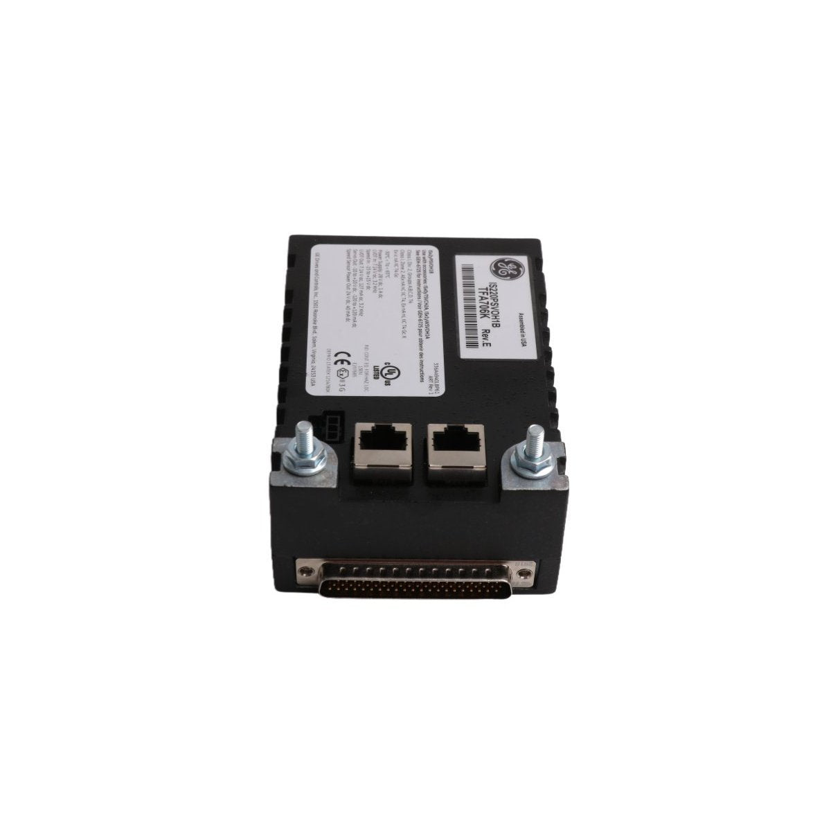 IS220PSVOH1B GE Mark VIe Servo I/O Pack Module Servo I/O Module