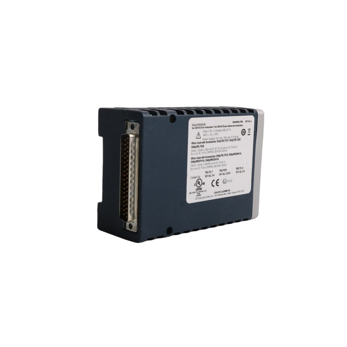 General Electric IS420YDOAS1B Discrete Output I/O Pack Mark VIe EX2100 Series