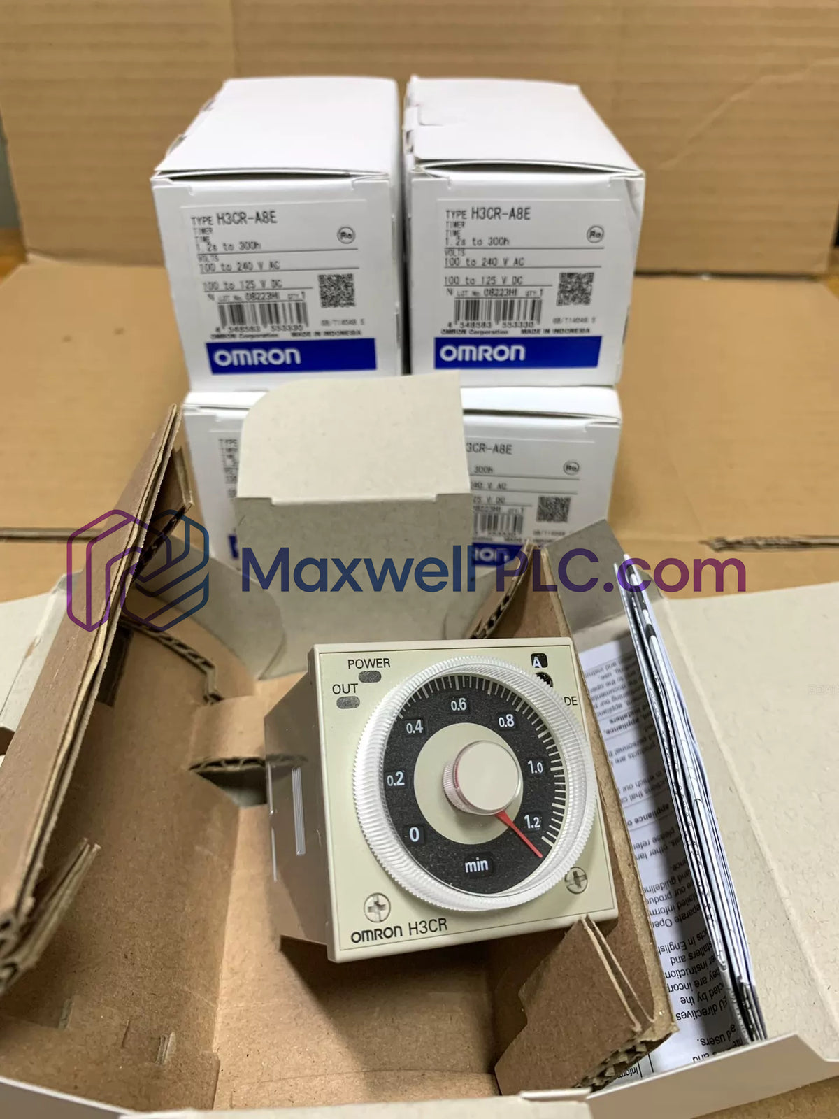 Omron H3CR-A8E 100/240VC Solid-State Timer H3CR Series