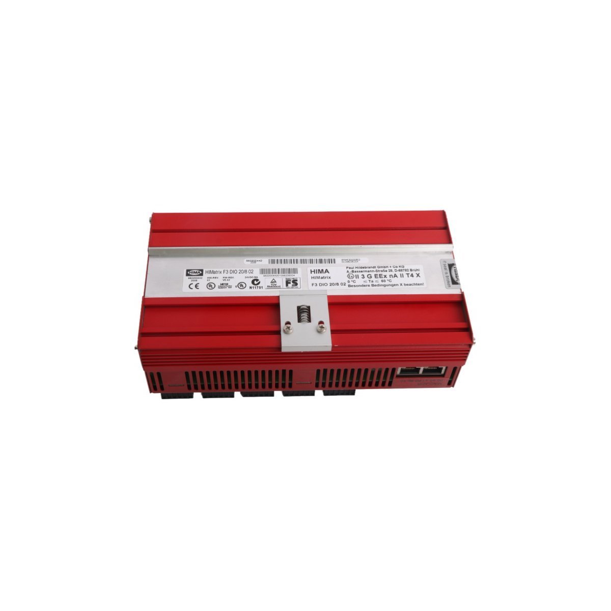 HIMA F3DIO20/802 HIMatrix Safety-Related Digital Remote I/O Module