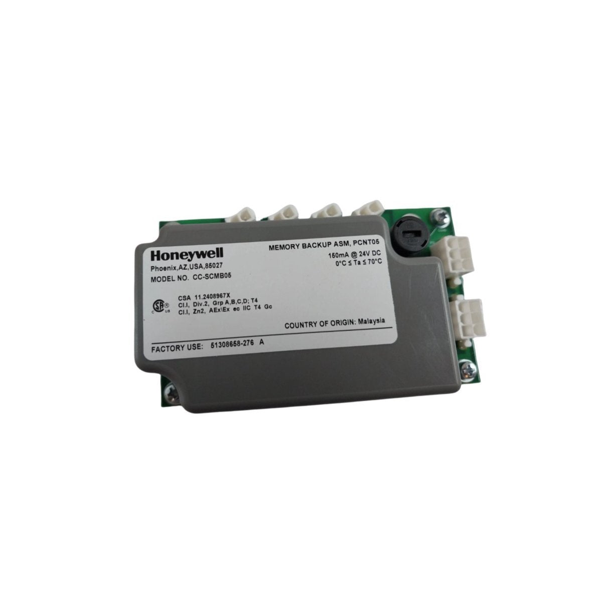 CC-SCMB05 Honeywell C300 Controller Memory Backup Module