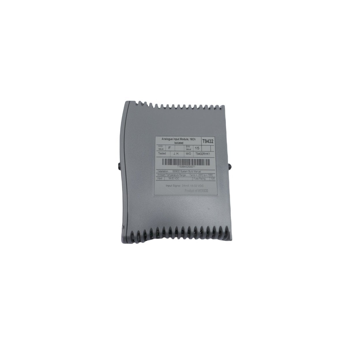 T9432 ICS Triplex Trusted 16-Channel Analog Input Module