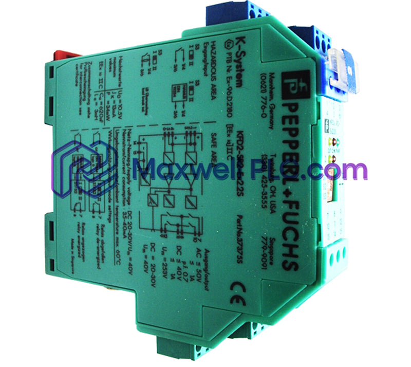 KFD2-SR3-EX2.2S Pepperl+Fuchs Switch Amplifier K-System