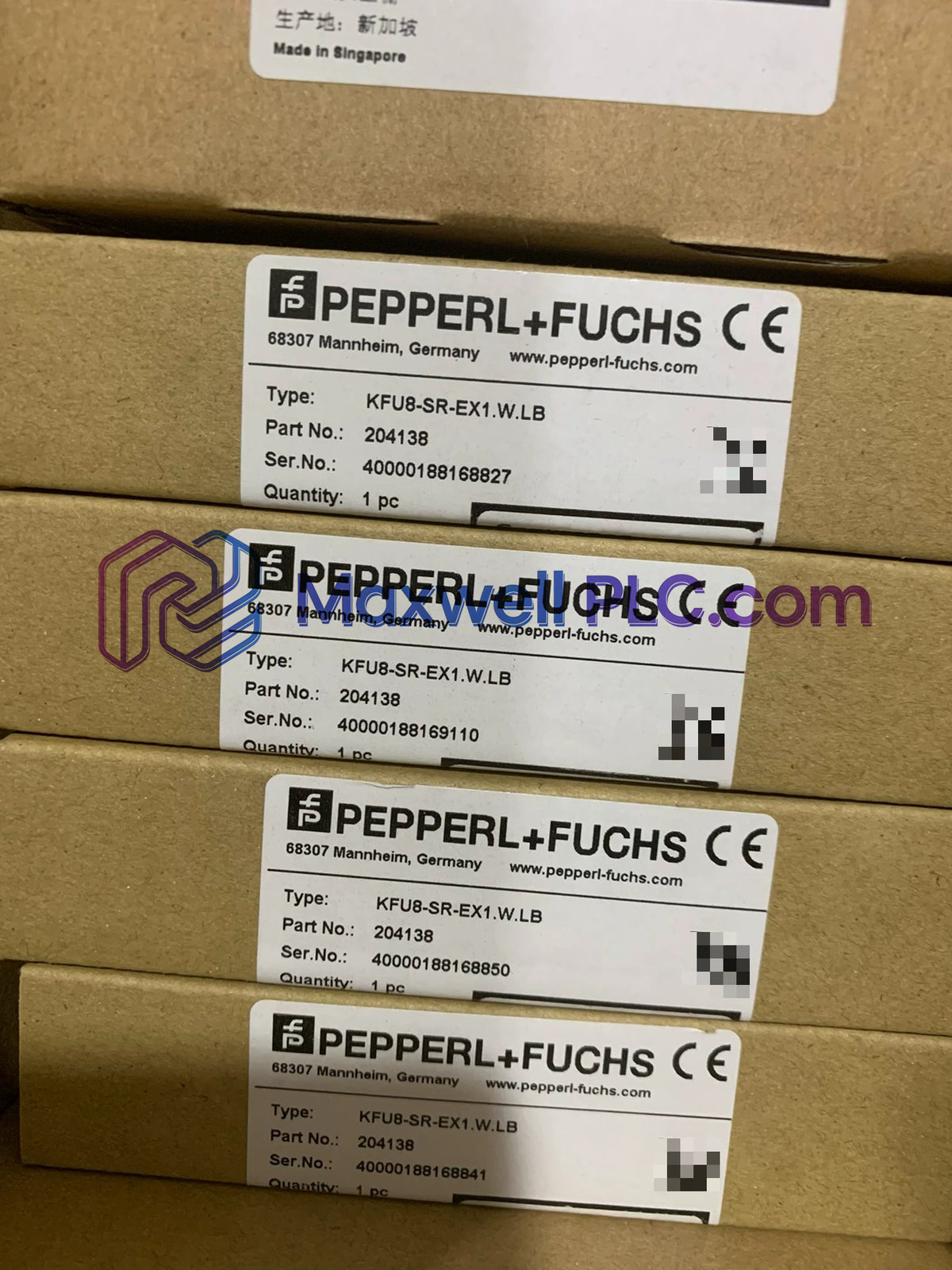 KFU8-SR-EX1.W مضخم مفتاح Pepperl+Fuchs نظام K