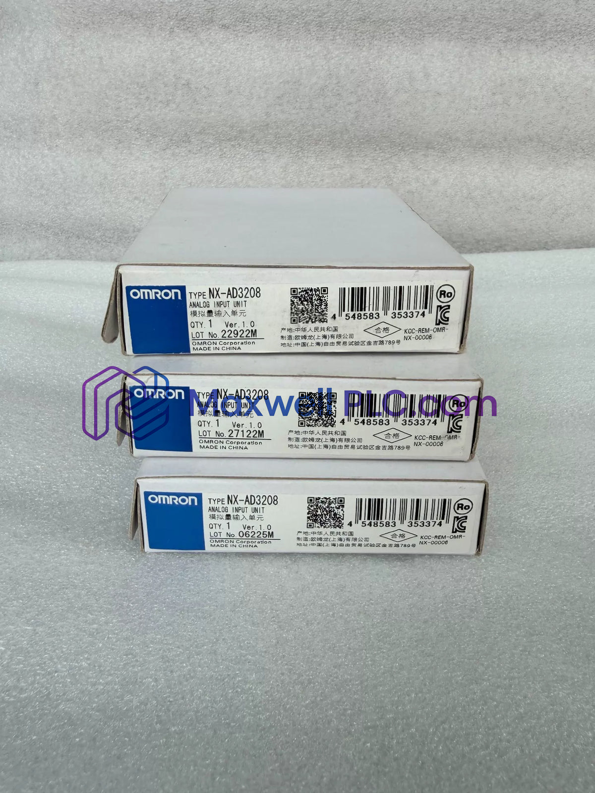 وحدة دخل تناظري NX-AD3208 من سلسلة NX من أومرون