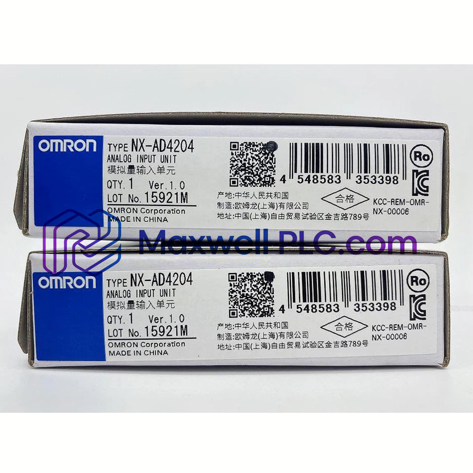 NX-AD4204 Omron NX Series Analog Input Unit
