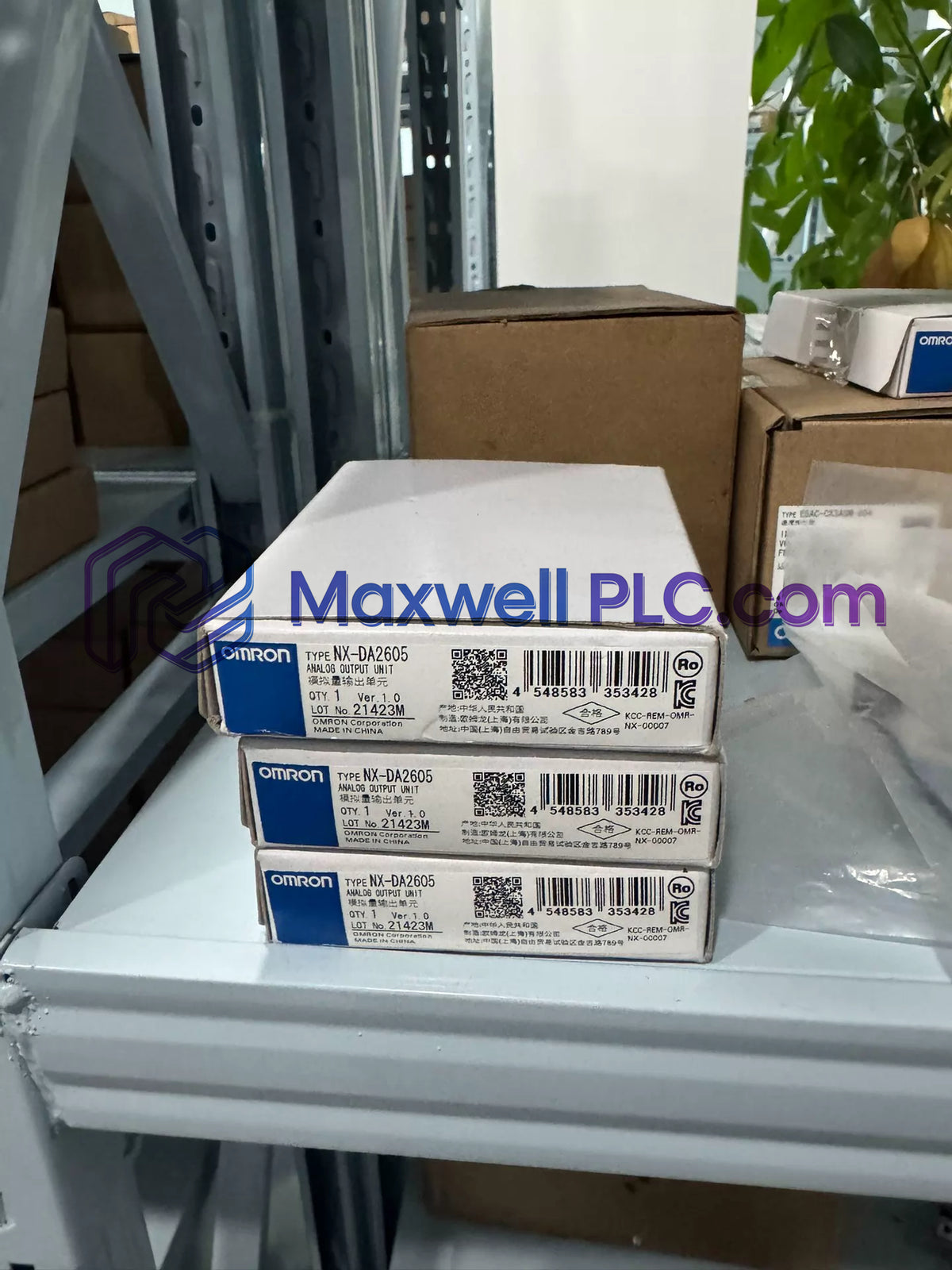 وحدة إدخال/إخراج تناظرية NX-DA2605 من سلسلة Omron NX