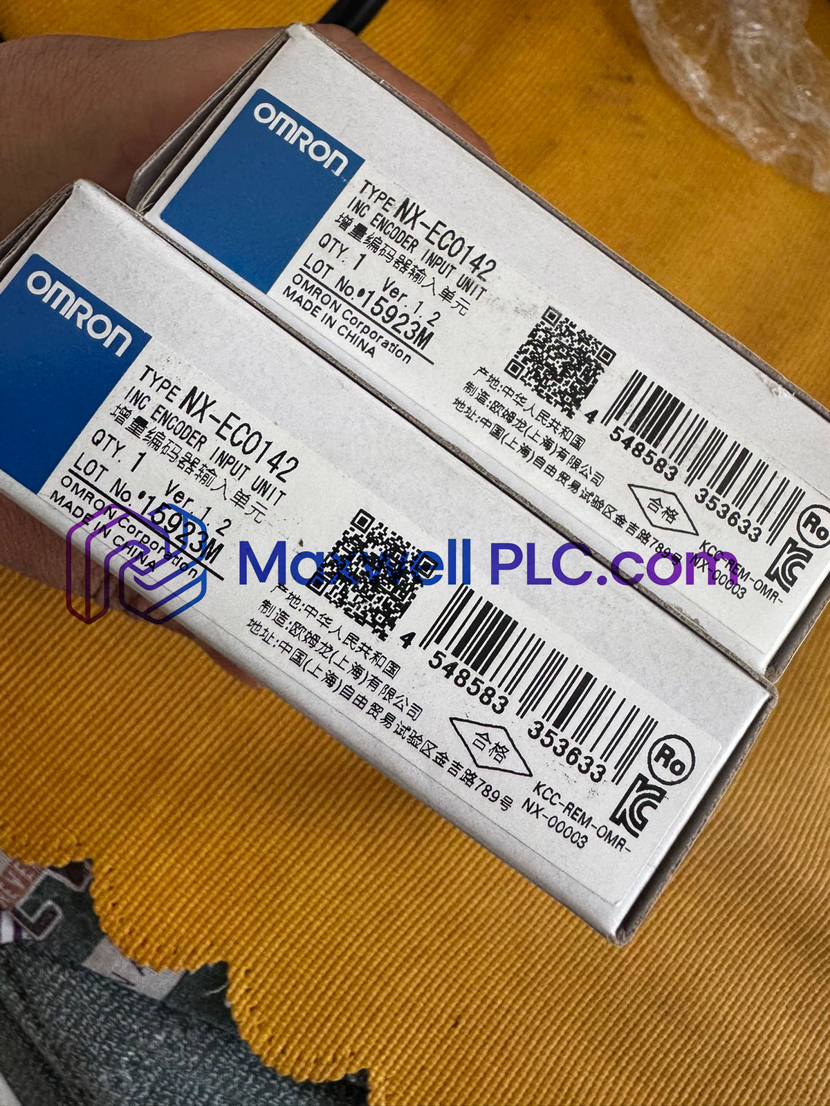 NX-EC0142 Omron Incremental Encoder Input Unit NX-series