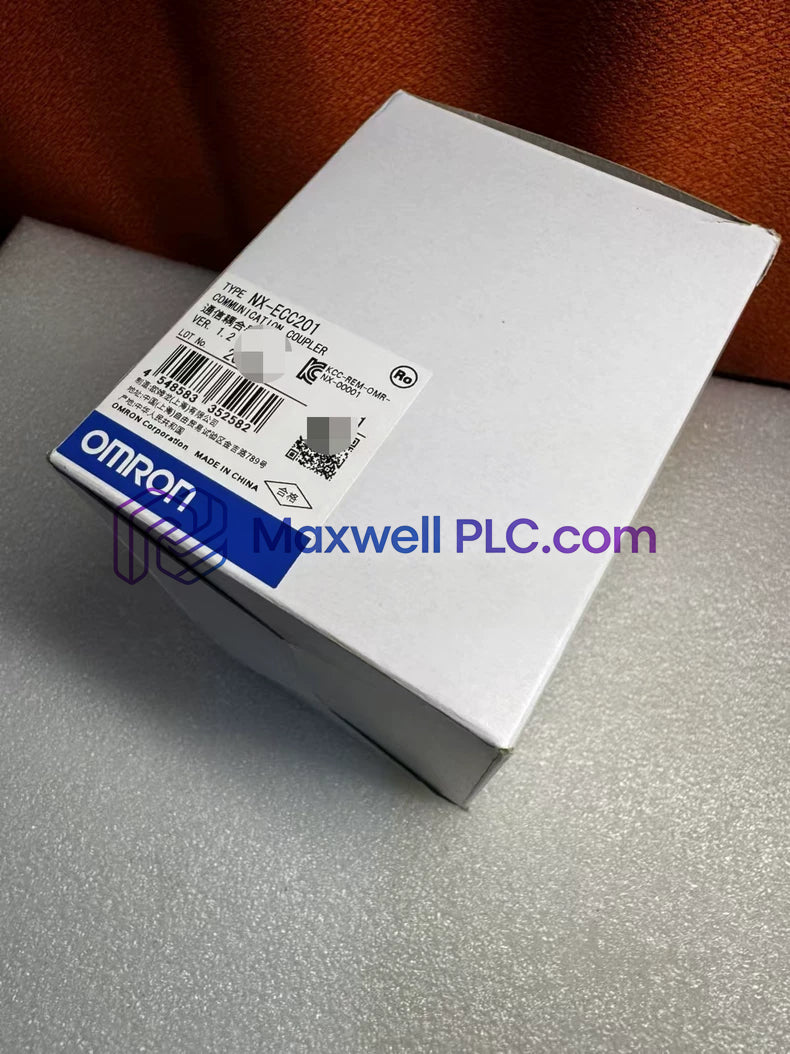 وحدة اقتران EtherCAT من سلسلة NX طراز NX-ECC201 من Omron
