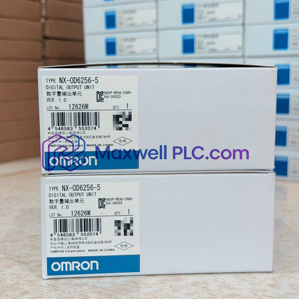 وحدة مخرجات رقمية NX-OD6256-5 من أومرون، سلسلة NX