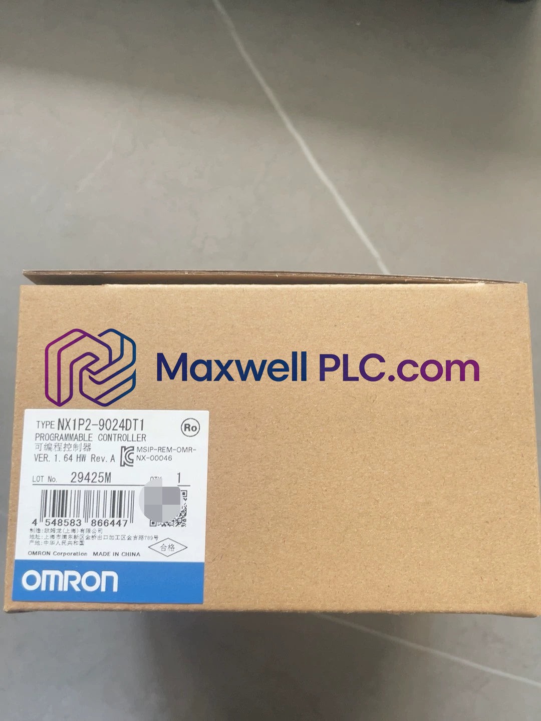 NX1P2-9024DT1 Omron Sysmac NX1P Series CPU