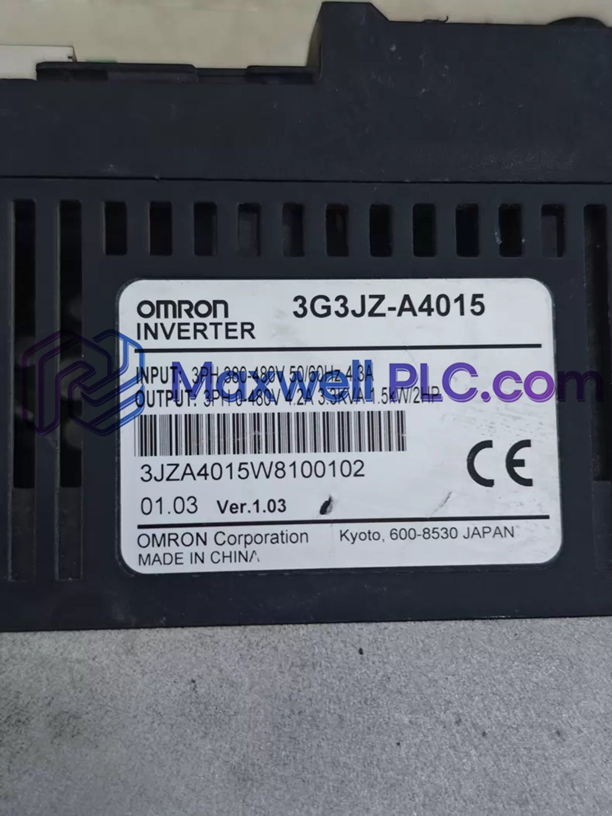 3G3JZ-A4015 Omron Variable Frequency Drive SYSDRIVE 3G3JZ Series