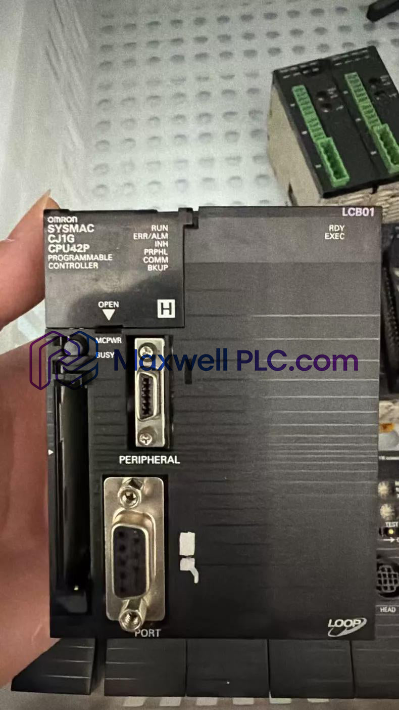 Omron CJ1G-CPU42P Loop-Control CPU Unit CJ1 Series