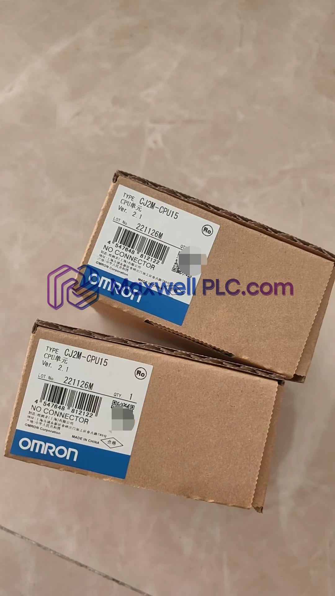 Omron CJ2M-CPU15 Programmable Controller CJ2 Series
