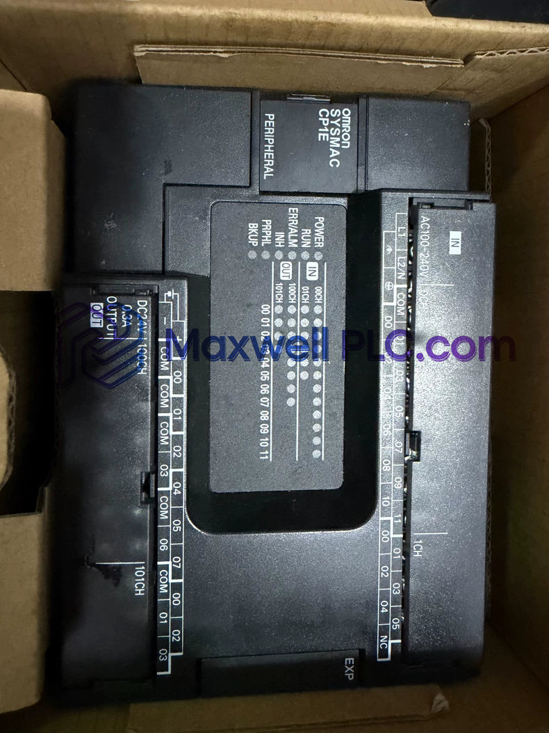 Omron CP1E-E30SDR-A CP1E Series CPU Unit Hardware