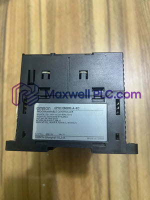 Omron CP1E-E60DR-A-EC CPU Unit SYSMAC CP1E Series