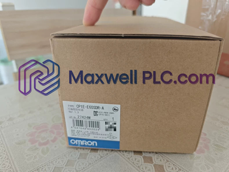 وحدة المعالجة المركزية Omron CP1E-E60SDR-A من سلسلة SYSMAC CP1E