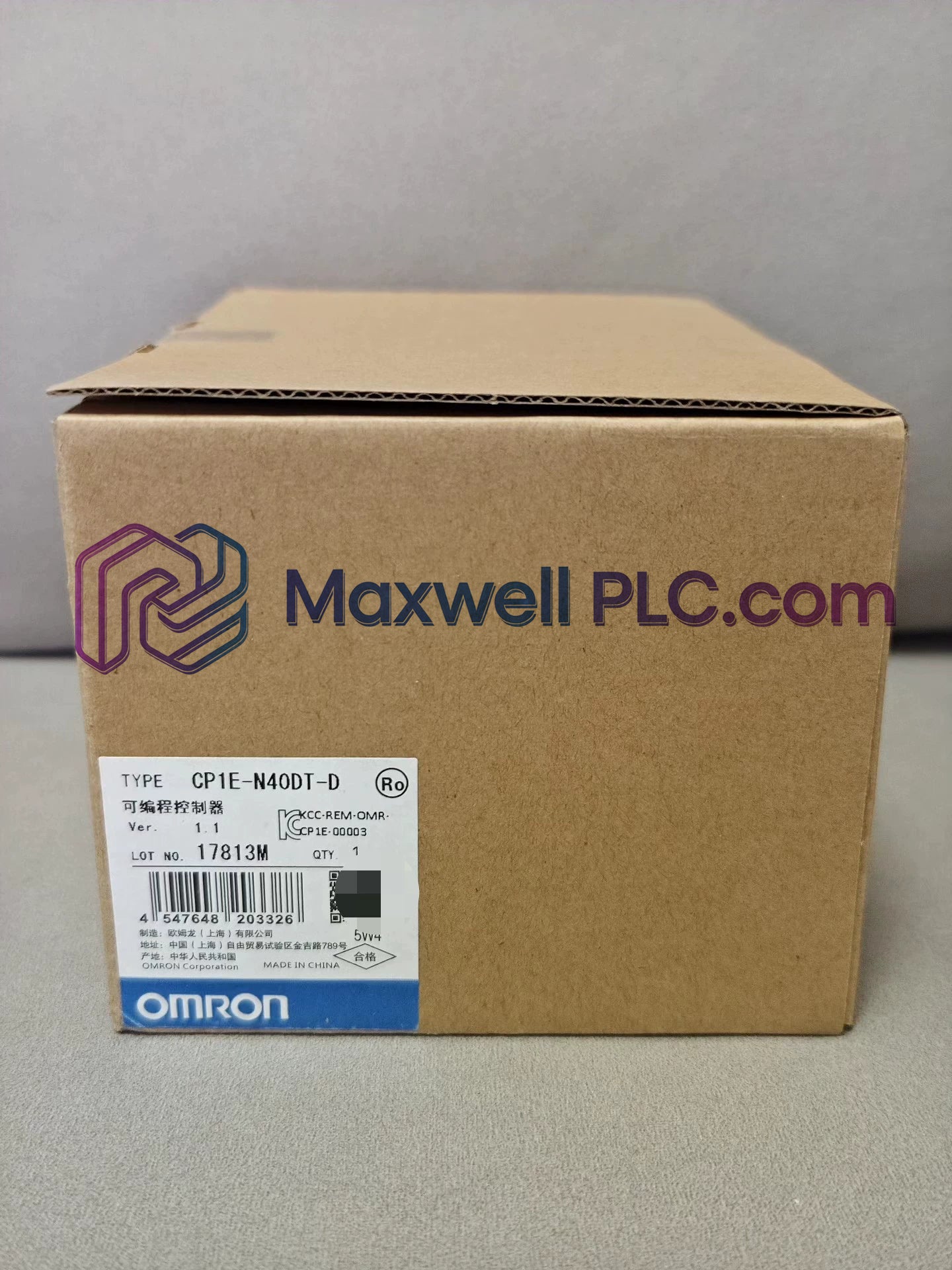 Omron CP1E-N40DT-D CPU Unit SYSMAC CP1E Series