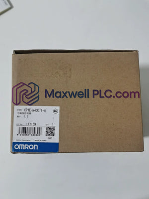 Omron CP1E-N40DT1-A CPU Unit SYSMAC CP1E Series