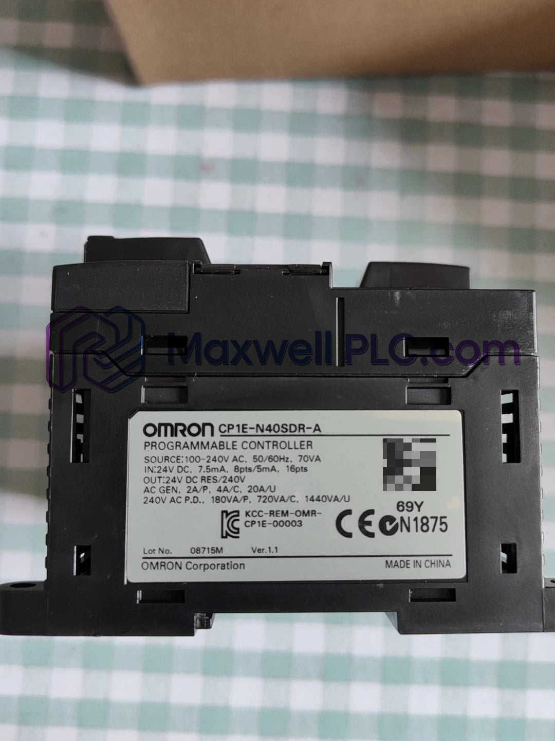 CP1E-N40SDR-A Omron CP1E Series CPU Unit