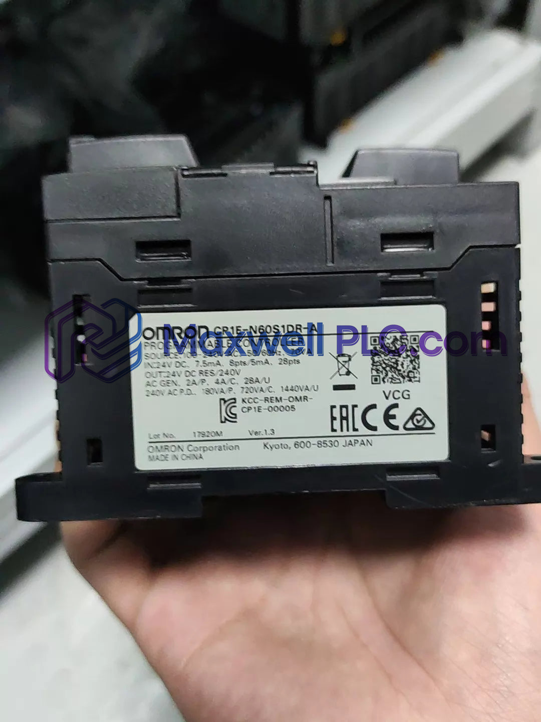 CP1E-N60S1DR-A | Omron | Controlador programable CP1E