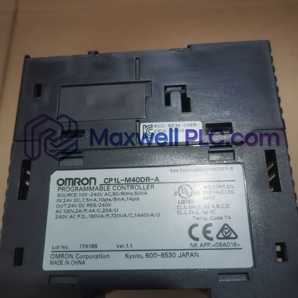 Omron CP1L-M40DR-A CP1L Series Programmable Controller