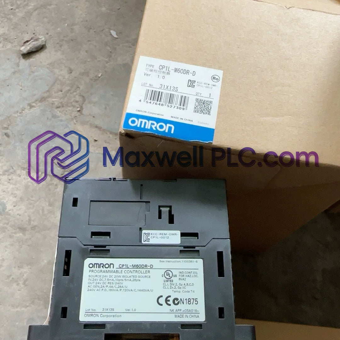 Omron CP1L-M60DR-D Programmable Logic Controller CP1L Series