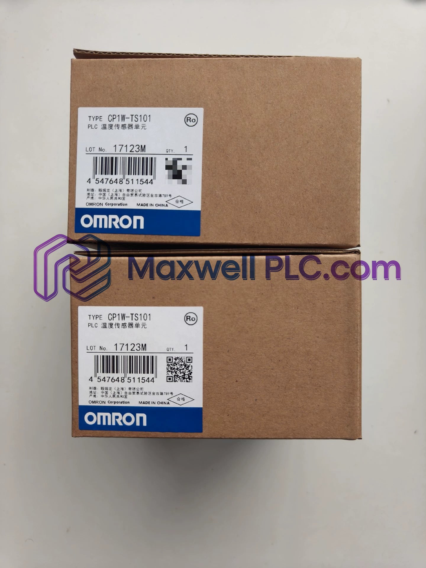 Omron CP1W-TS101 Temperature Control Unit SYSMAC CP1 Series