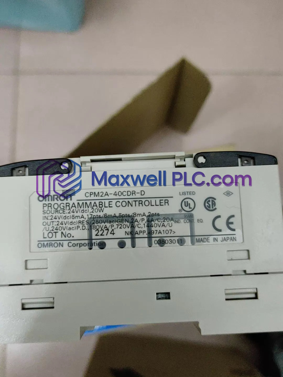 Omron CPM2A-40CDR-D CPM2A Series Programmable Controller