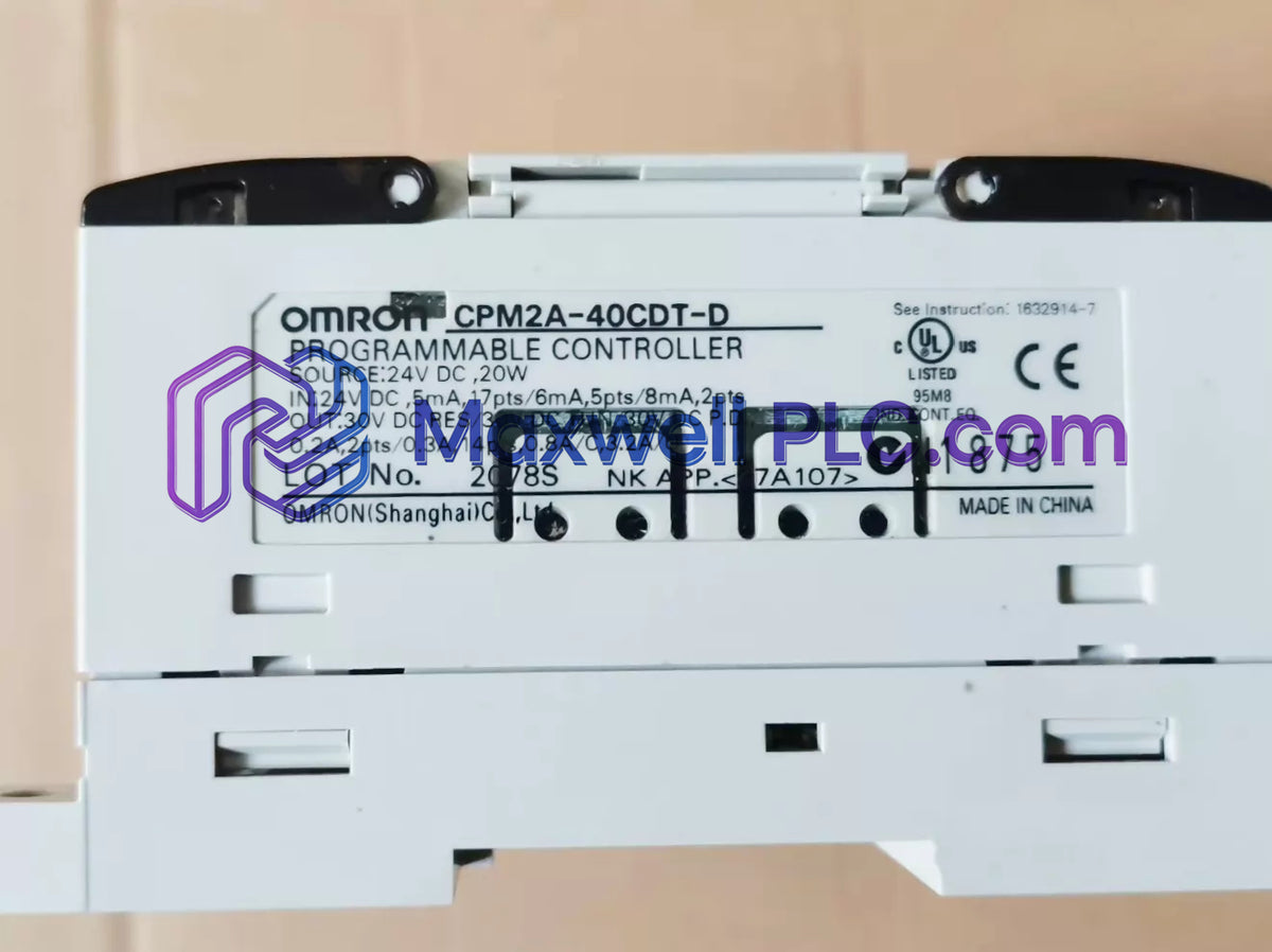 Omron CPM2A-40CDT-D CPM2A Series Programmable Controller