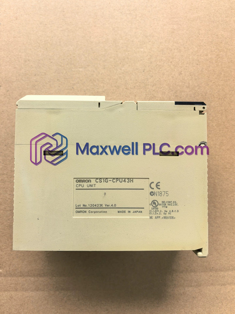 CS1G-CPU43H Omron CPU Unit CS1 Series