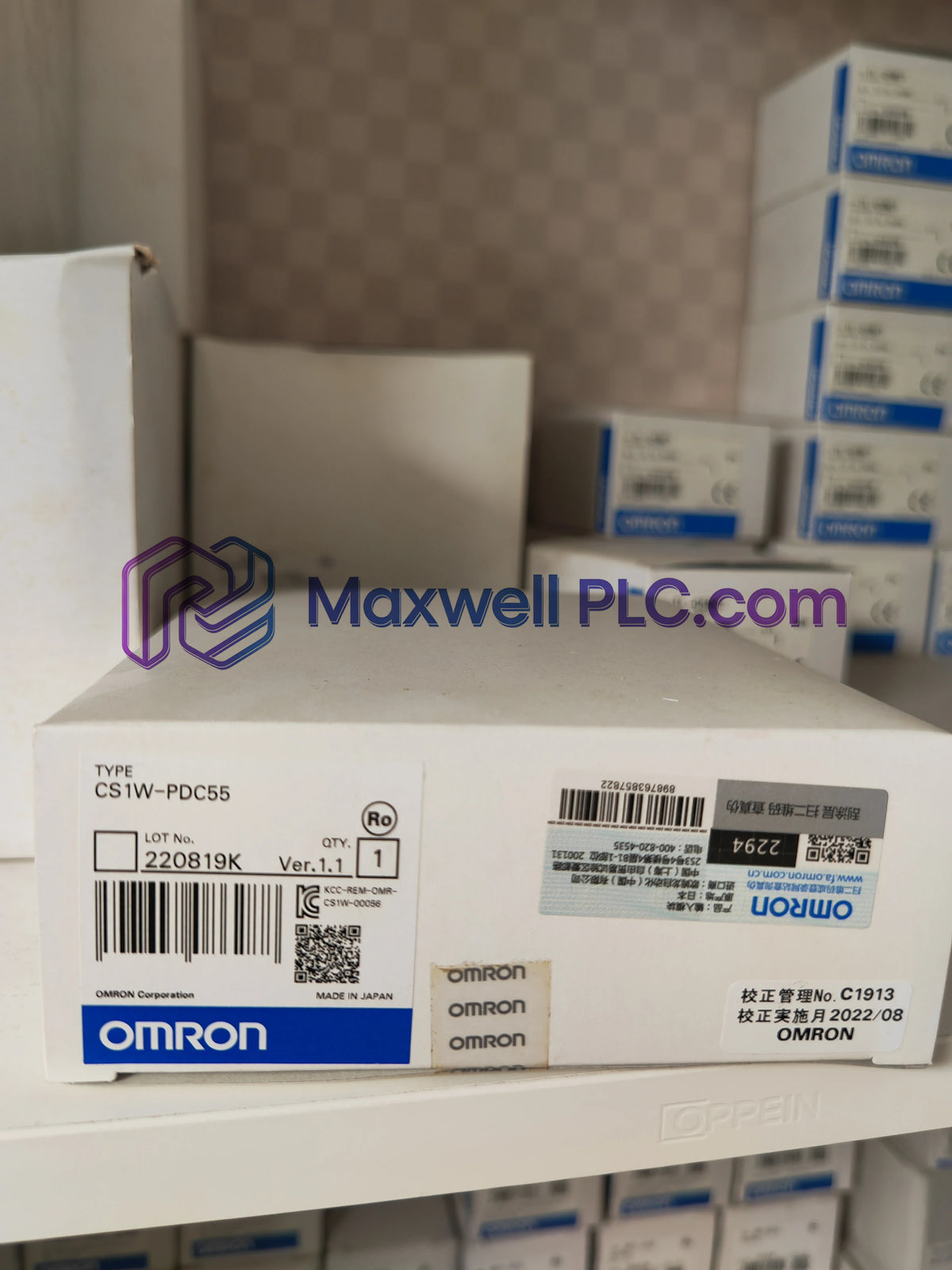 وحدة الإدخال التماثلي لمعالجة الإشارات CS1W-PDC55 من أومرون لسلسلة CS