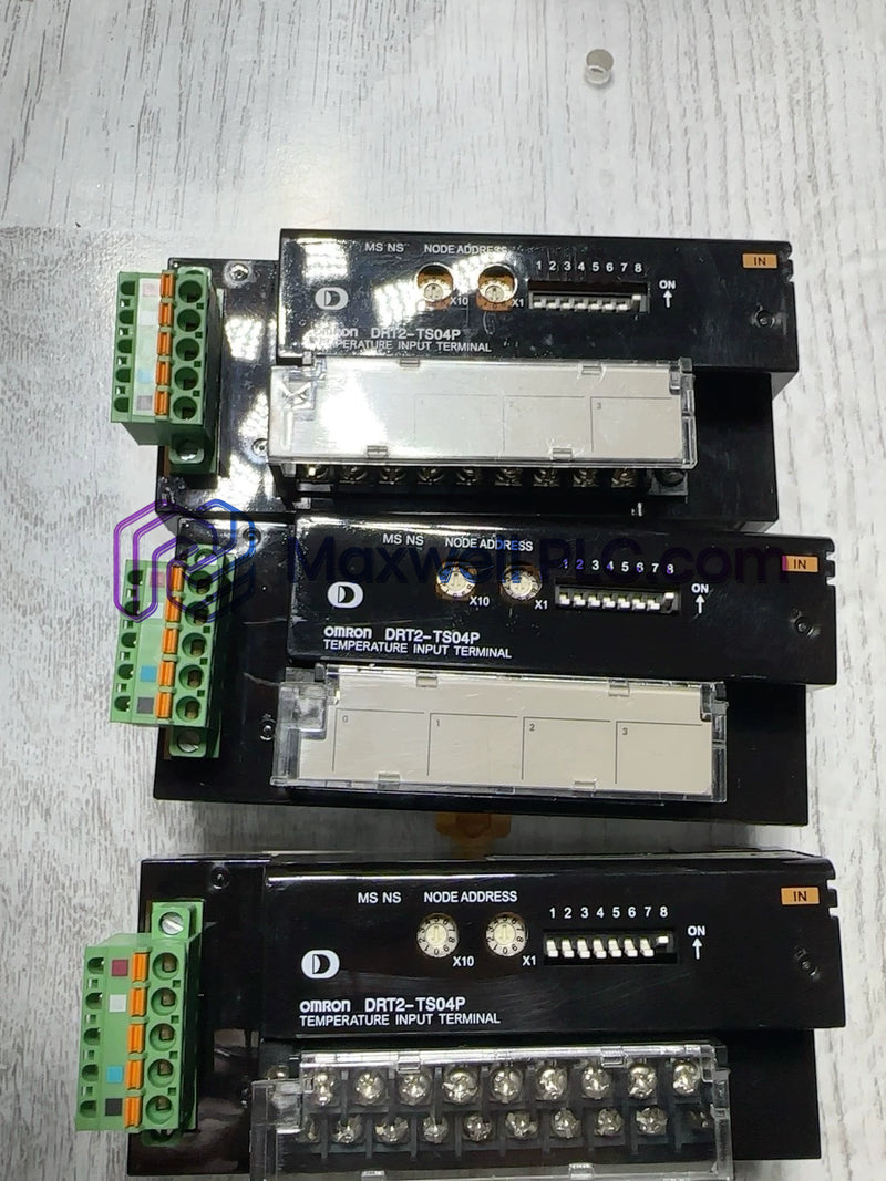 Omron DRT2-TS04P Temperature Input Terminal DeviceNet Series