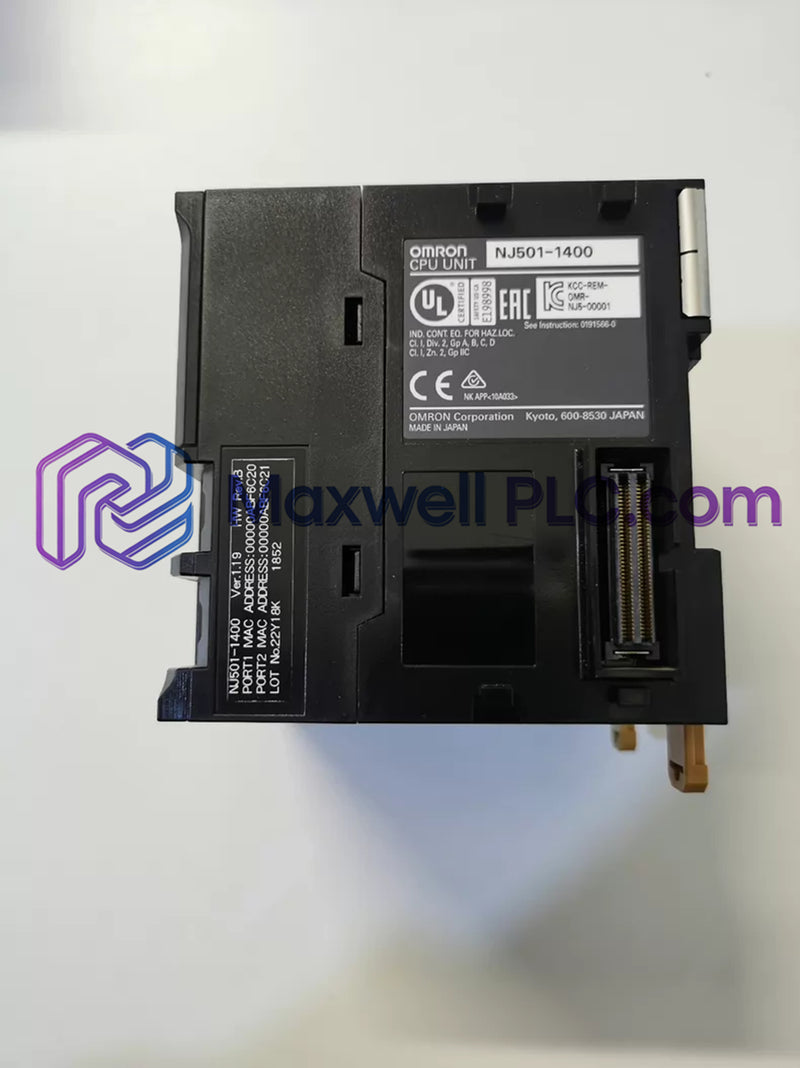 NJ501-1400 | Omron | Controlador de automatización de máquinas serie NJ