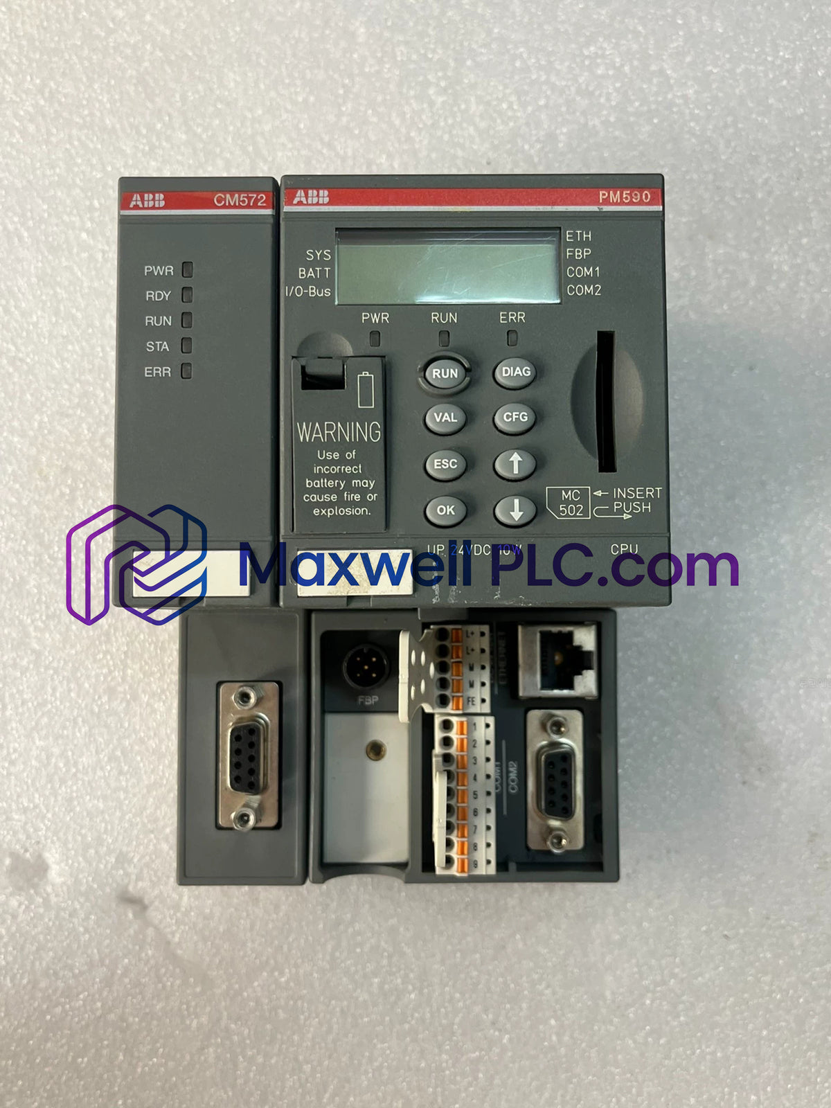 1SAP150000R0270 ABB PM590-ETH CPU Module AC500